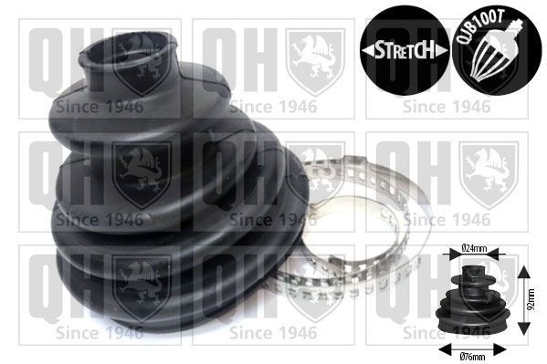 QUINTON HAZELL Soufflet de cardan UGS: QJB8060 à peu de frais