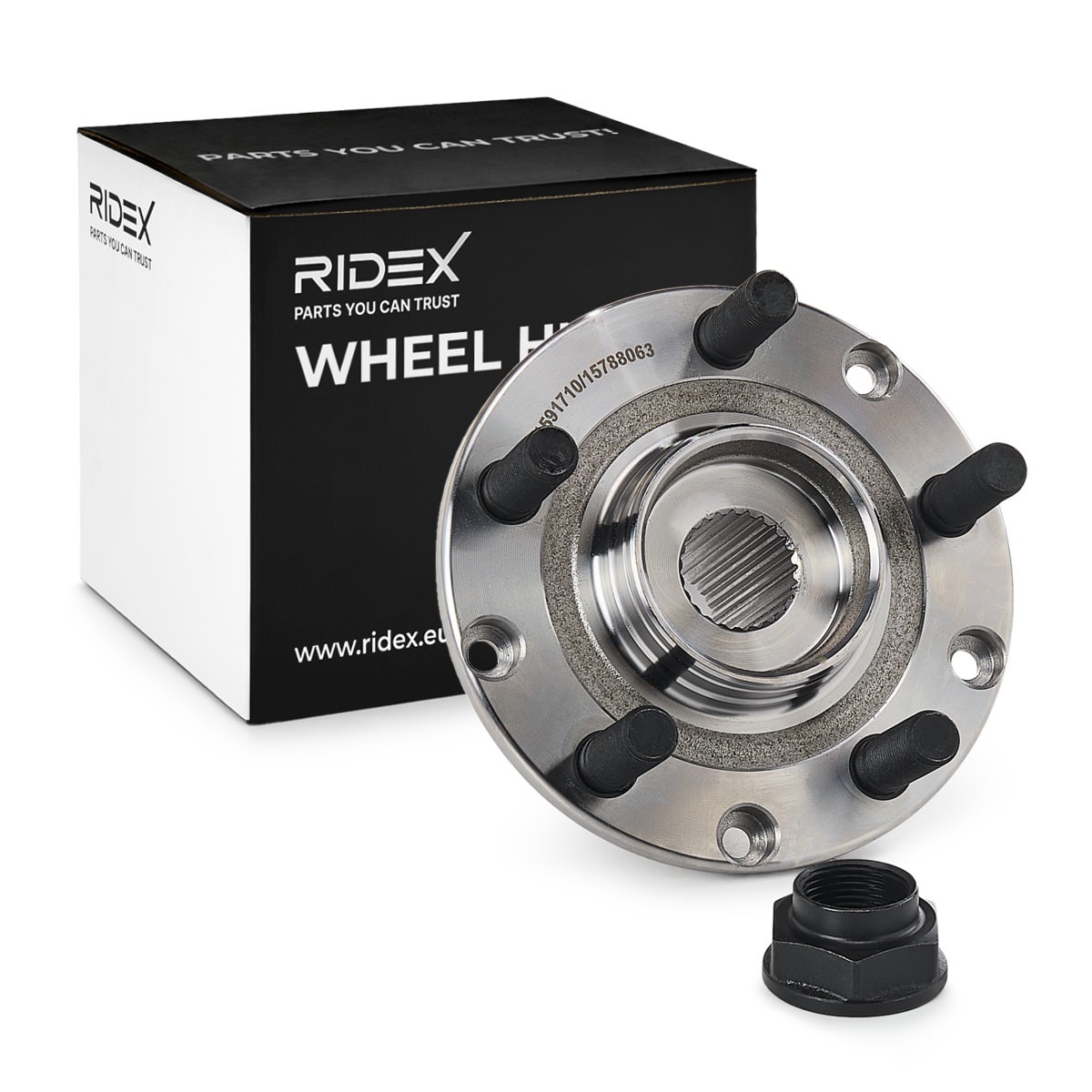 RIDEX Náboj kola Číslo článku: 653W0186 levně