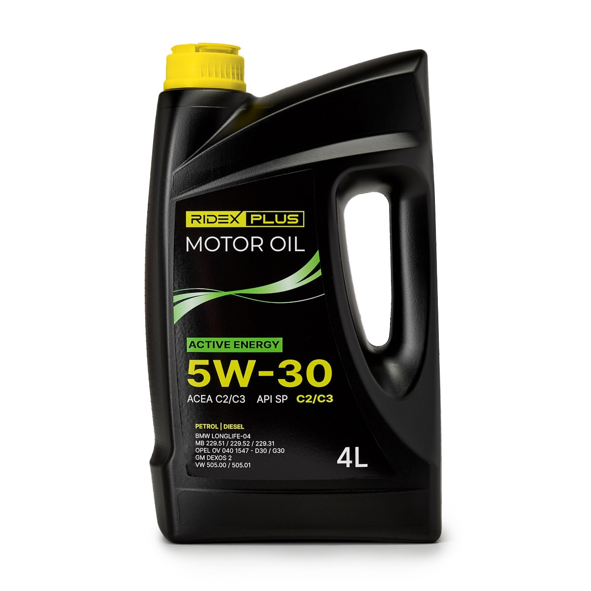 RIDEX PLUS Motorový olej Active Energy Číslo článku: 1862O0465P levně