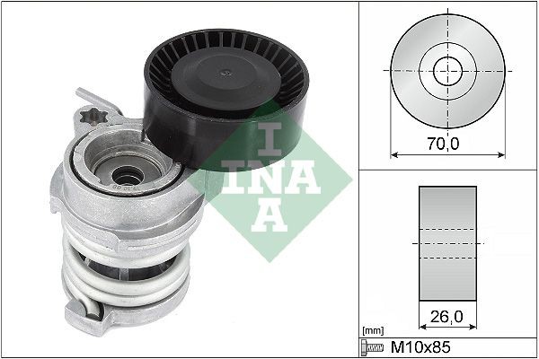 INA 530 0181 09 Rollensatz, Zahnriemen