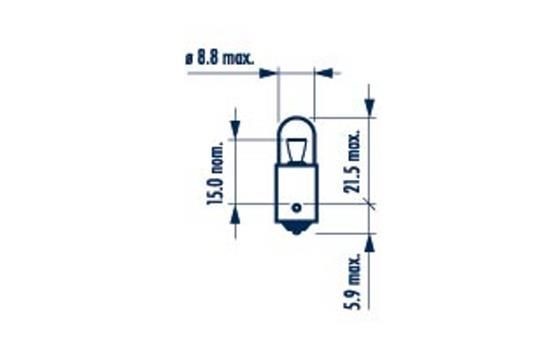 NARVA Ampoule de clignotant Range Power Blue+ UGS: 17137 à peu de frais