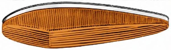 HELLA Feu répétiteur de clignotant UGS: 2BM 001 313-002 à peu de frais