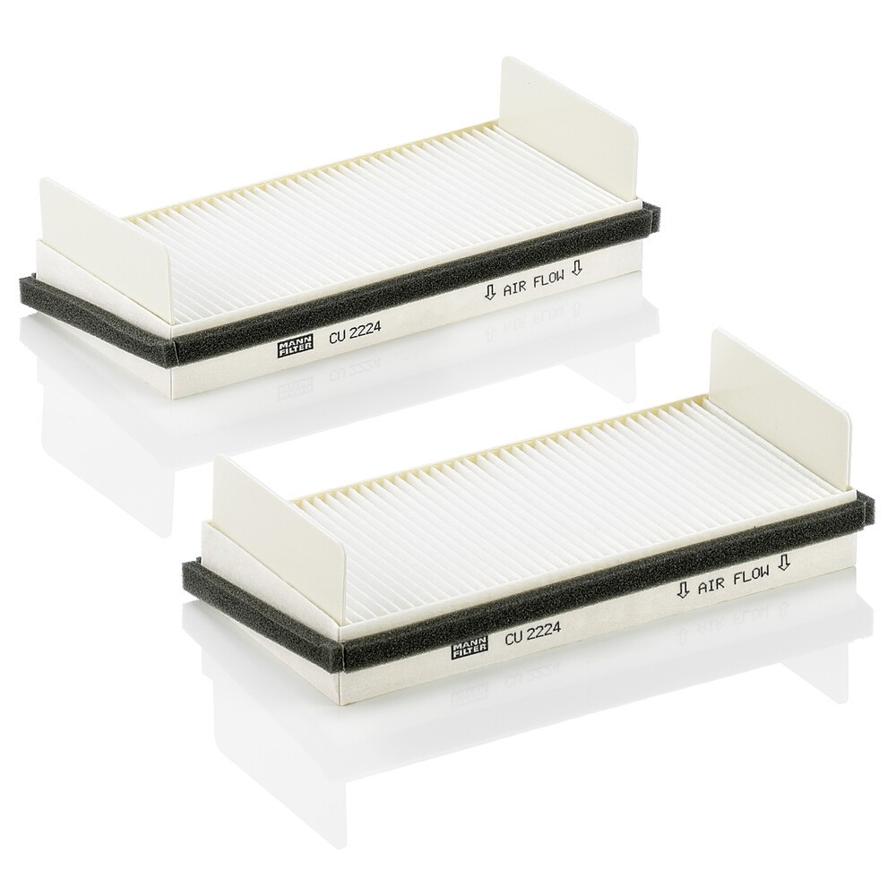 MANN-FILTER Innenraumfilter Artikelnummer: CU 2224-2 bestellen