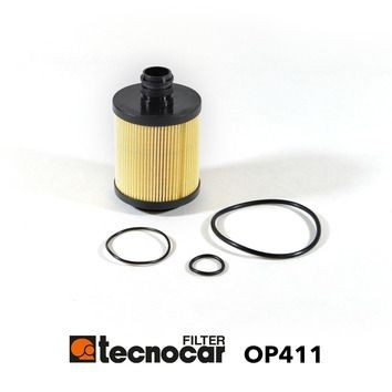 TECNOCAR Oljni filter številka artikla: OP411 poceni