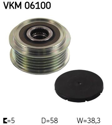 SKF Prosti tek alternatorja številka artikla: VKM 06100 poceni