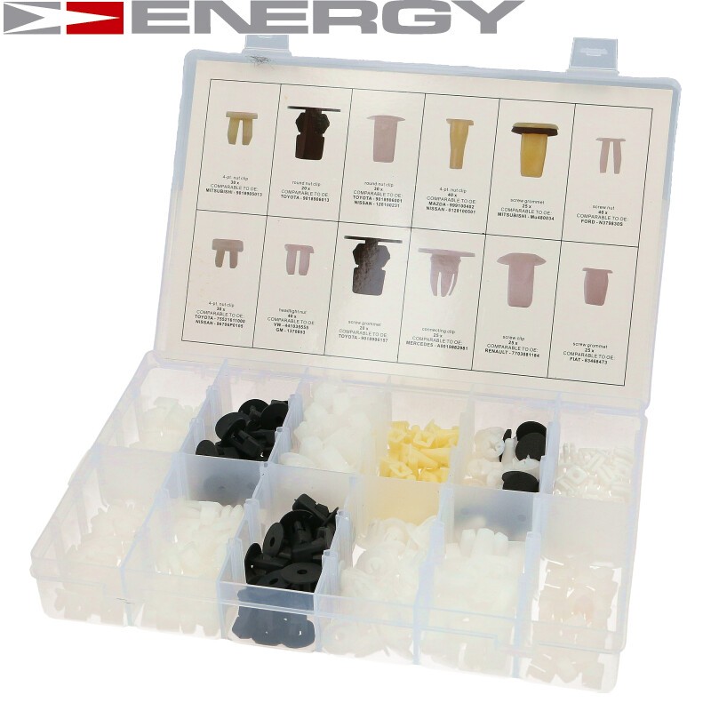 ENERGY NE00766 Halteclipsatz, Karosserie PANDA 1.1 4x4 54 PS Benzin 2004