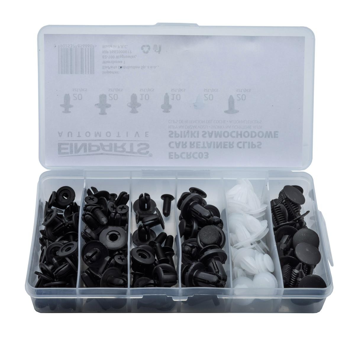 EINPARTS EPCRC03 Halteclipsatz, Karosserie PANDA 1.1 4x4 54 PS Benzin 2004