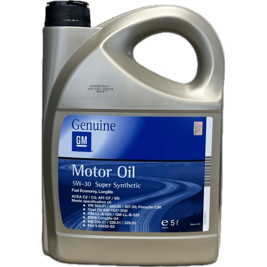 OPEL GM Engine oil Article number: 93165010 cheaply