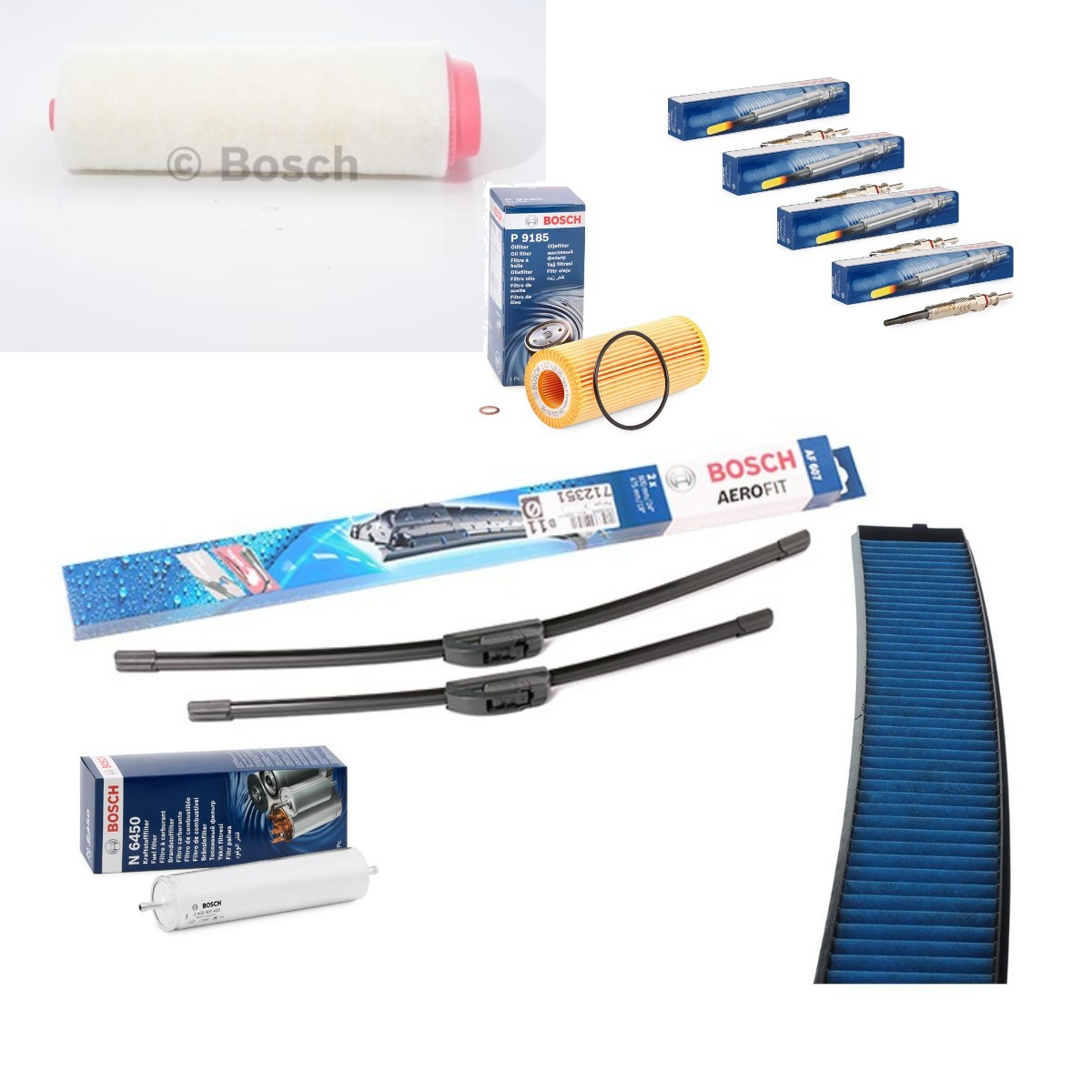 BOSCH Σετ ανταλλακτικών, σέρβις Aerofit αριθμός Άρθρου: BSH4682SK019 φθηνότερα