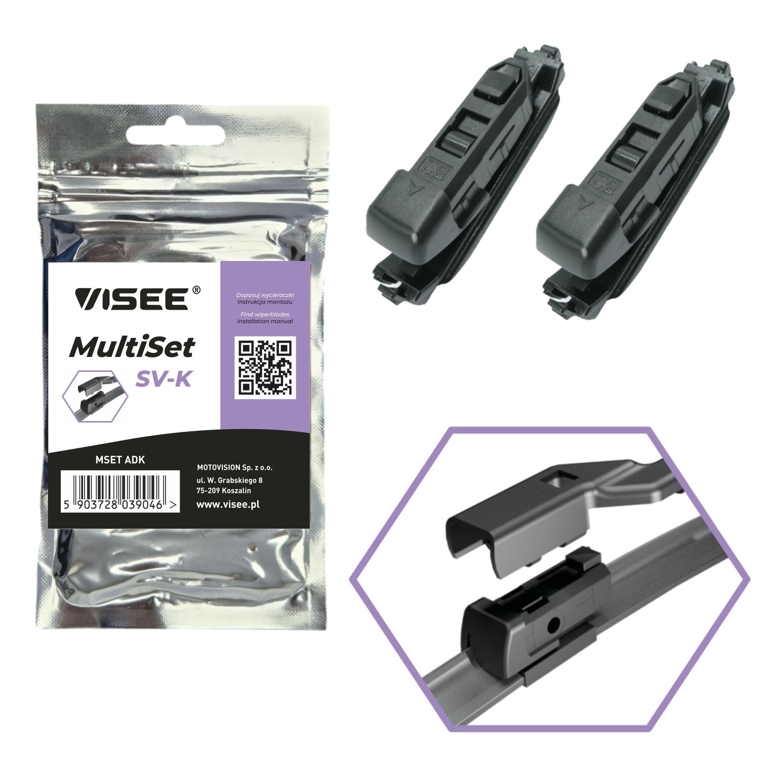 VISEE MSET ADK Adaptor, brat stergator A5 1.8 TFSI 160 CP benzina 2017