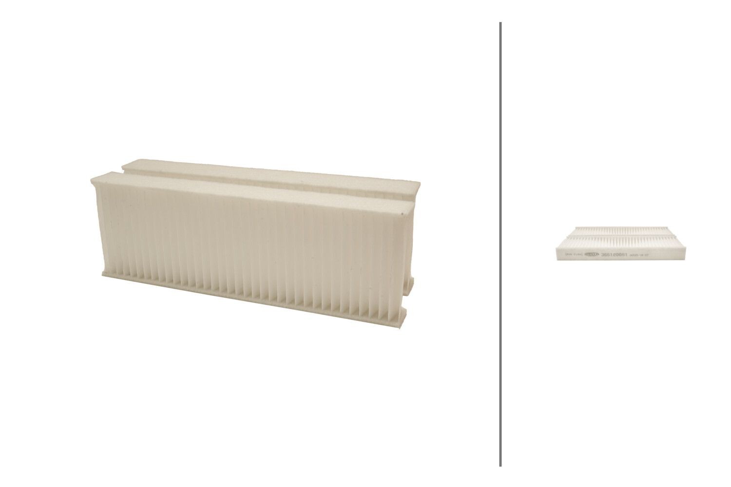 HELLA Innenraumfilter Artikelnummer: 8ZC 366 120-061 bestellen