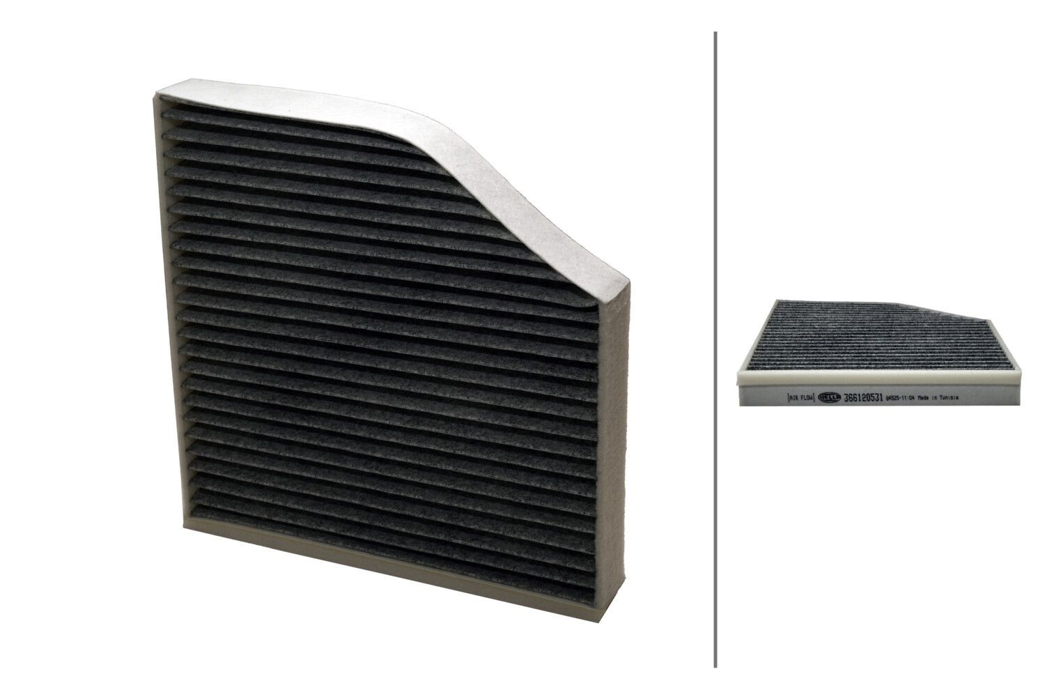 HELLA Filtro, ar do habitáculo Número de artigo: 8ZC 366 120-531 baixo custo