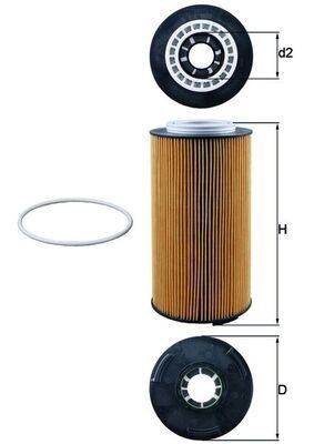 MAHLE Filtro carburante Numero articolo: KX 25 poco costoso