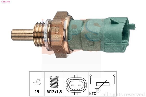 EPS Sensore, Temperatura carburante Numero articolo: 1.830.364 poco costoso