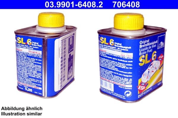 ATE Liquido freni Numero articolo: 03.9901-6408.2 poco costoso