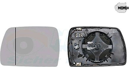 VAN WEZEL Spejlglas, udvendig spejl Varenummer: 0680865U billige