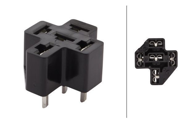 HELLA PRO Carbonic Black 8DD 355 121-361 Bremsscheibe