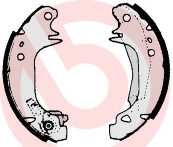 BREMBO Sada brzdových čelistí Číslo článku: S 61 515 levně