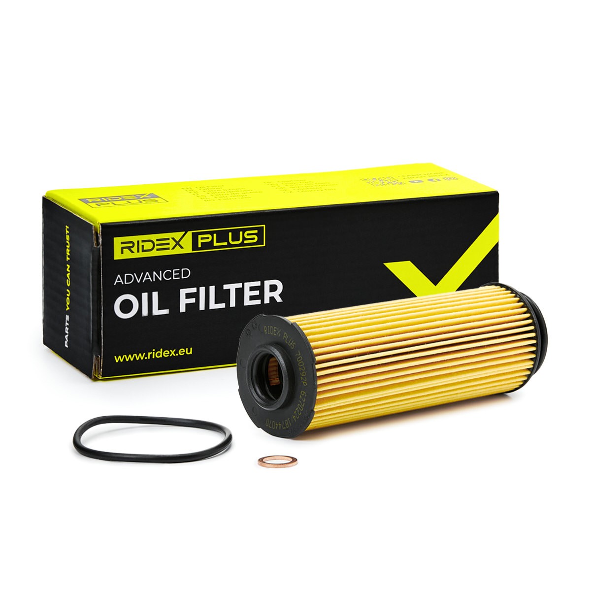 RIDEX PLUS Oljni filter številka artikla: 7O0292P poceni