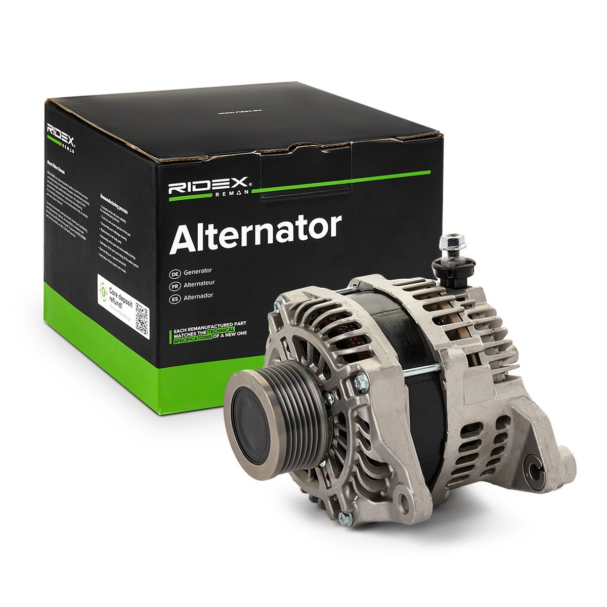 RIDEX REMAN Alternátor číslo článku: 4G0837R lacno