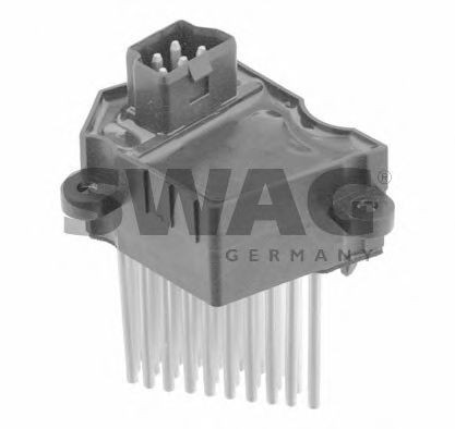 MAHLE CRT 117 000S - Régulateur De Vitesse Et Résistance De Soufflage Pour VW Polo, Skoda Fabia, Seat Ibiza - Réf. BEHR PREMIUM LINE