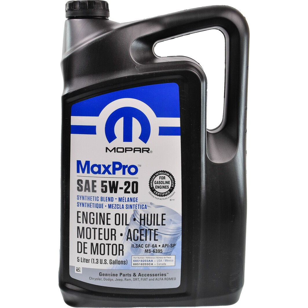 MOPAR MaxPro 68518203AA Motoröl