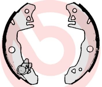 BREMBO Sada brzdových čelistí Číslo článku: S 68 510 levně