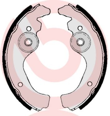 BREMBO Sada brzdových čelistí Číslo článku: S 23 502 levně