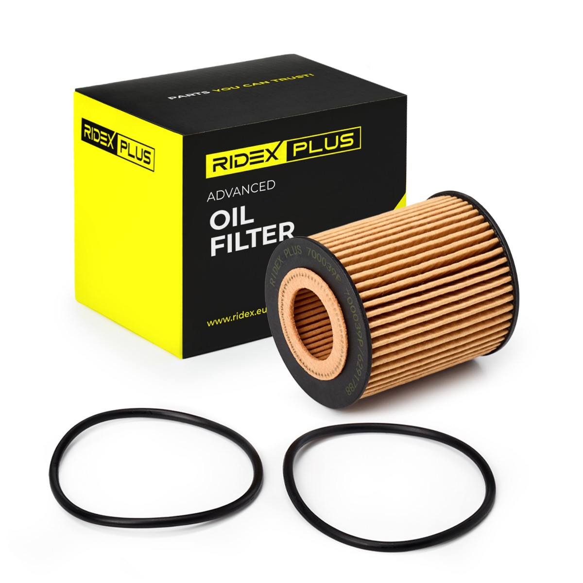 RIDEX PLUS Õlifilter Artikli number: 7O0039P soodsalt