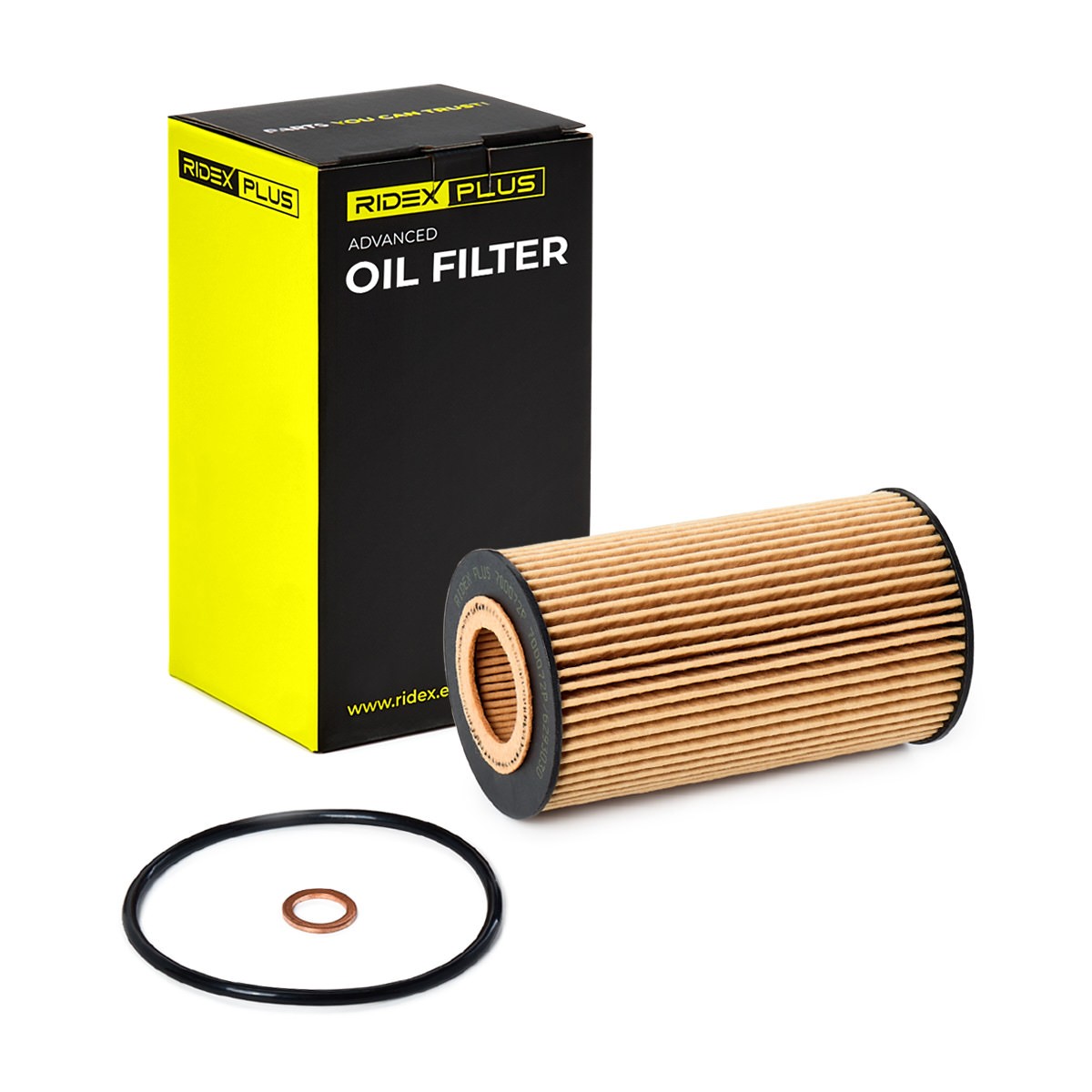 RIDEX PLUS Õlifilter Artikli number: 7O0072P soodsalt