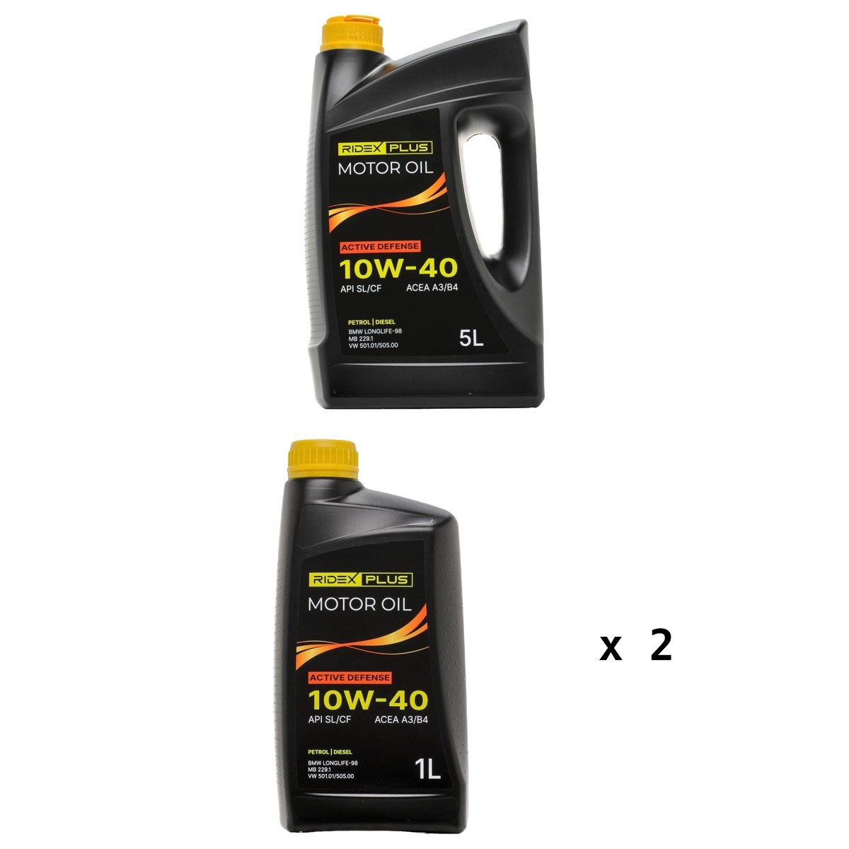 RIDEX PLUS Двигателно масло Active Defense артикулен номер: 1862O0761P евтино