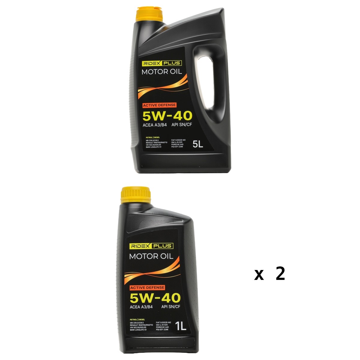 RIDEX PLUS Olej silnikowy Active Defense Numer artykułu: 1862O0763P niedrogo