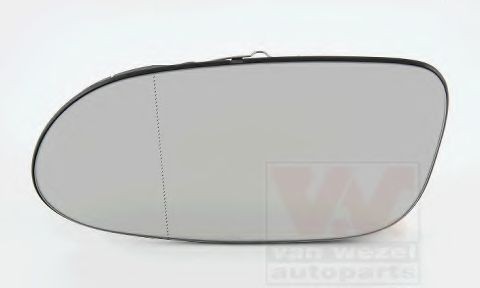 VAN WEZEL Szkło lusterka, lusterko zewnętrzne Numer artykułu: 3034837U niedrogo