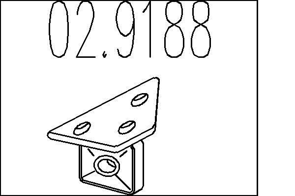 Bosal 255-207 Butée Élastique Silencieux - Compatible Renault
