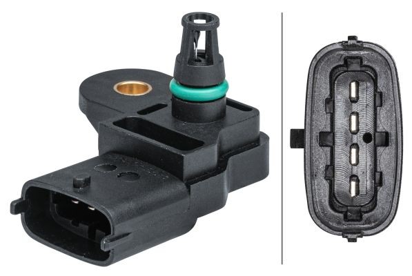 HELLA Sensore, pressione collettore d'aspirazione Numero articolo: 6PP 009 403-021 poco costoso