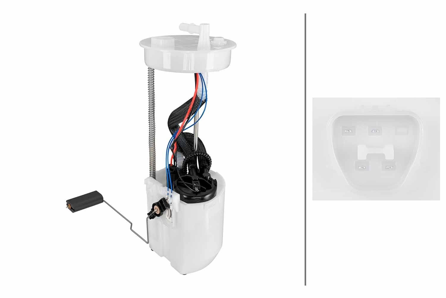 HELLA Handbrake cable Article number: 8AS 355 663-991 cheaply