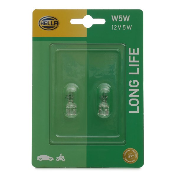 HELLA Glödlampa, parkeringsljus Artikelnummer: 8GP 003 594-163 billigt