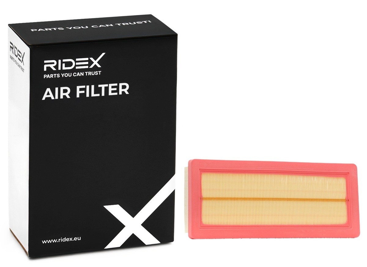 RIDEX Luftfilter Varenummer: 8A1163 billige
