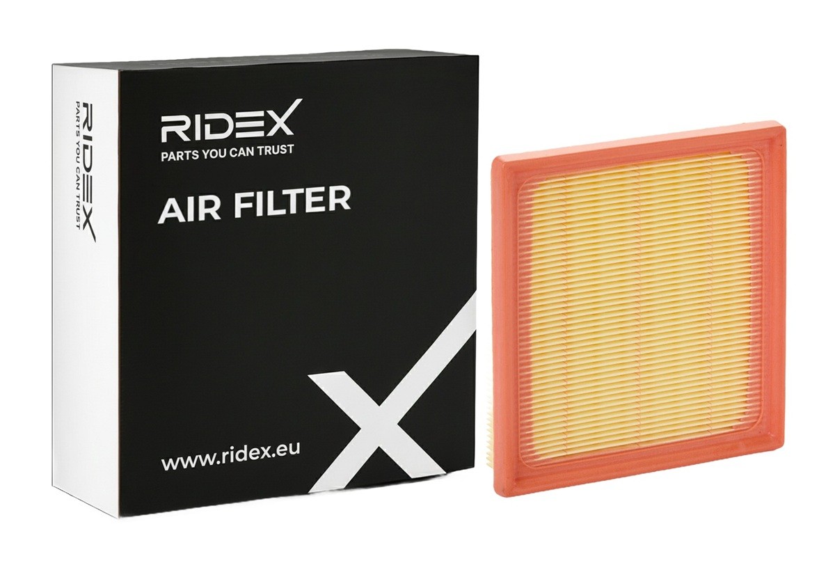 RIDEX Luftfilter Varenummer: 8A1668 billige