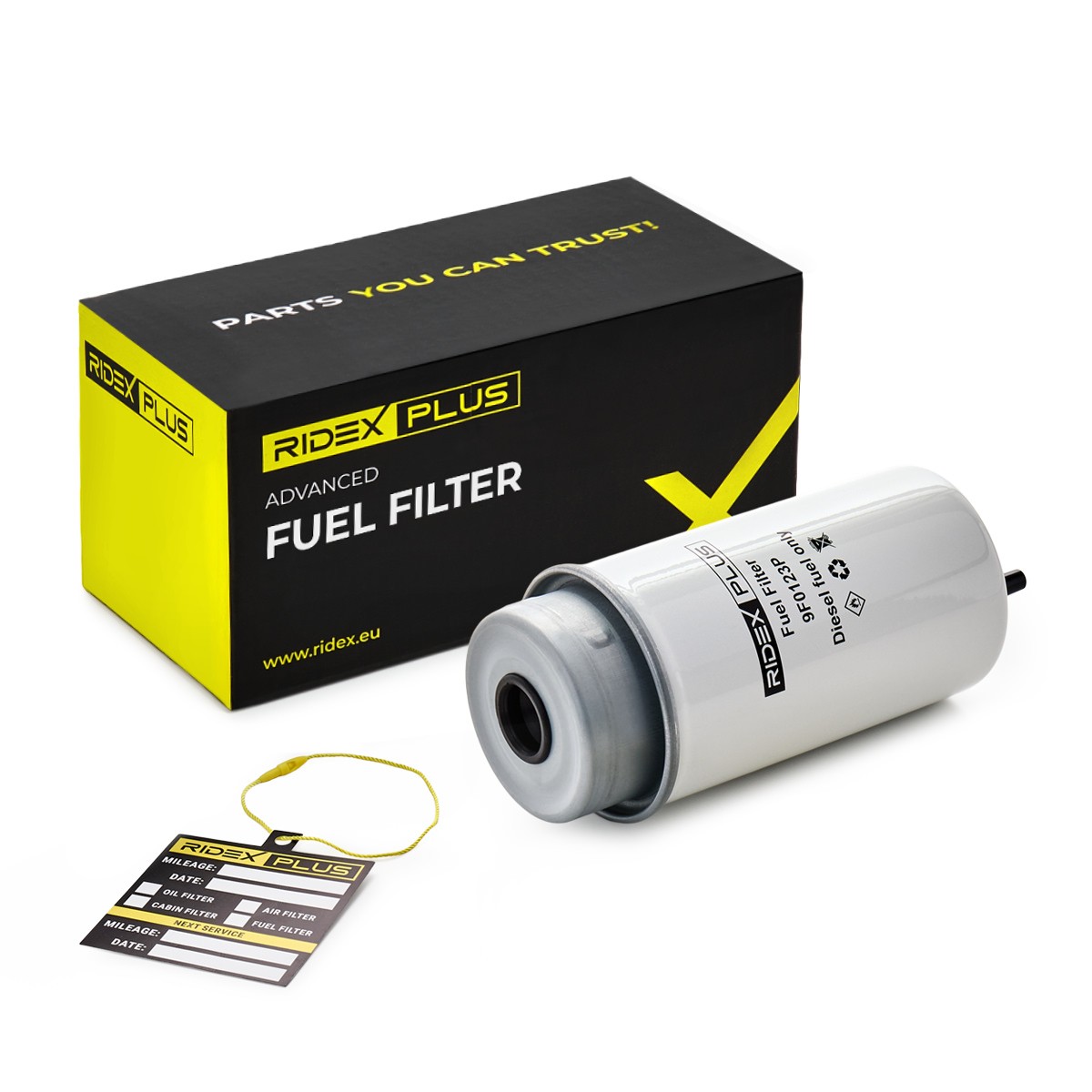 RIDEX PLUS Bränslefilter Artikelnummer: 9F0123P billigt