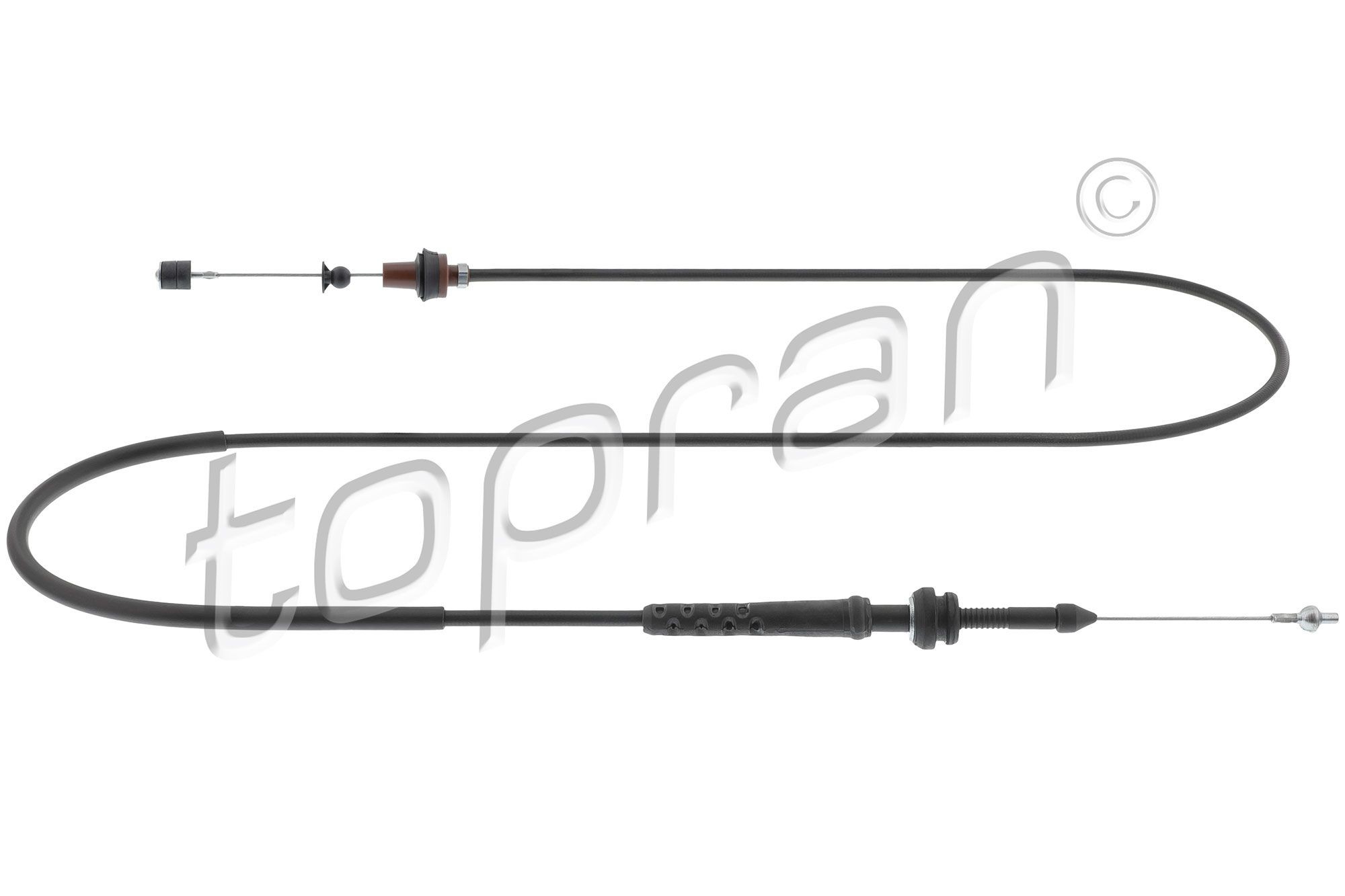 TOPRAN Throttle cable Article number: 109 821 cheaply