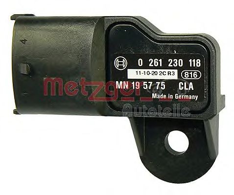 METZGER Sensore, pressione collettore d'aspirazione Numero articolo: 0905339 poco costoso