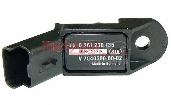 METZGER Sensore, pressione collettore d'aspirazione Numero articolo: 0905368 poco costoso