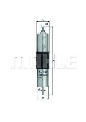 MAGNETI MARELLI Filtro carburante Numero articolo: 154065436640 poco costoso