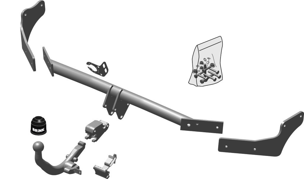 BRINK 536900 Anhängerkupplung
