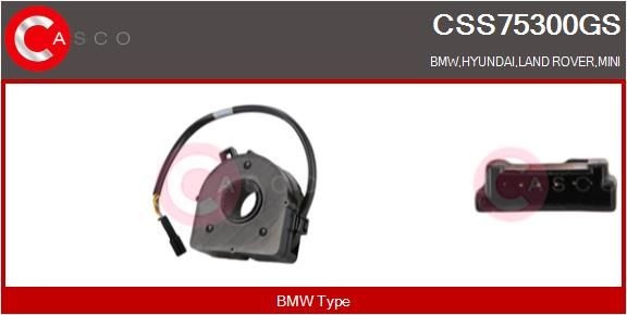 CASCO Αισθητ. γωνίας κλίσης τιμονιού αριθμός Άρθρου: CSS75300GS φθηνότερα