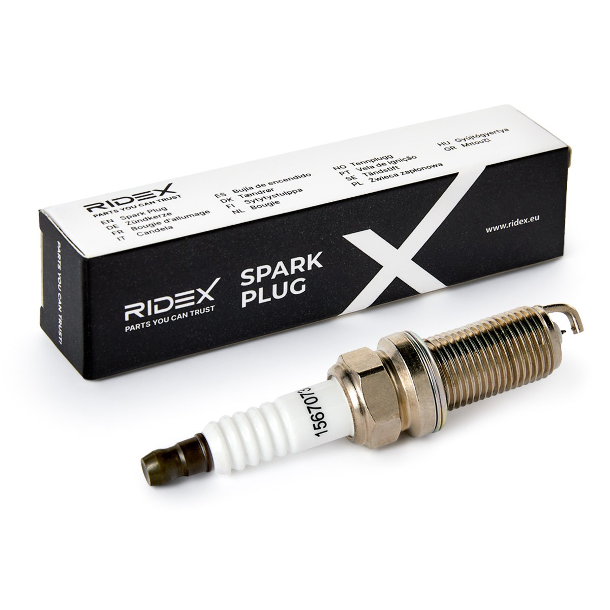RIDEX Tændrør Varenummer: 686S0158 billige
