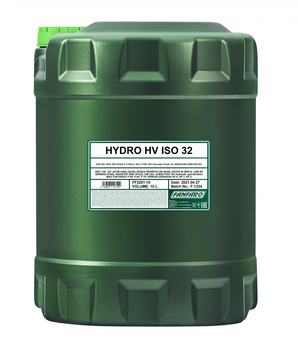 FANFARO Hydrauliköl HYDRO HV Artikelnummer: FF2201-10 kaufen