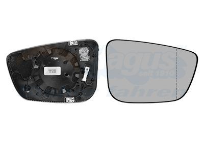 VAN WEZEL Spejlglas, udvendig spejl Varenummer: 0550866U billige
