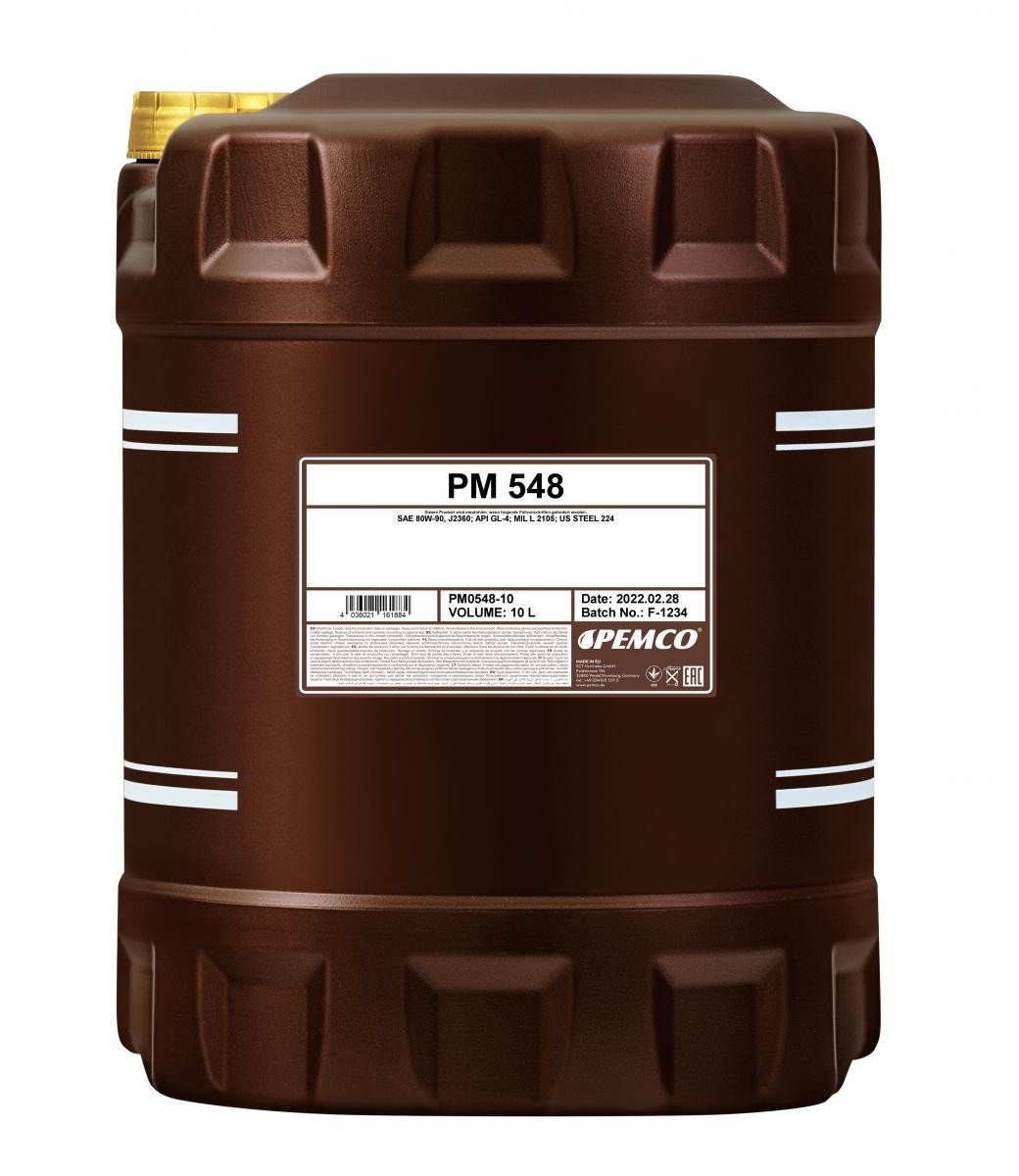 PEMCO Manual gearbox oil 548 Article number: PM0548-10 cheaply